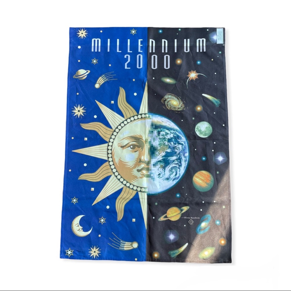 Millennium 2000 large flag / garden flag